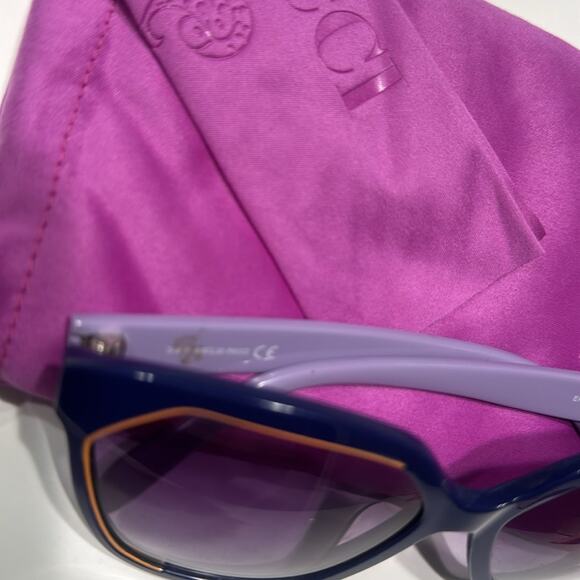 Emilio Pucci 59mm Geometric Sunglasses Purple - Picture 13 of 14